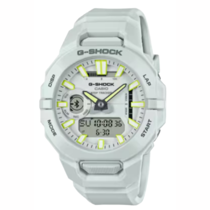 Casio G-Shock G-Squad GBA-950-7A White Bio-based Resin Band Sport Watch